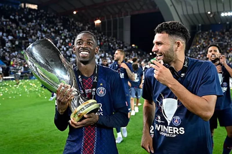 ديمبيلي وتألقه الاستثنائي في انطلاقة باريس سان جيرمان الخماسية